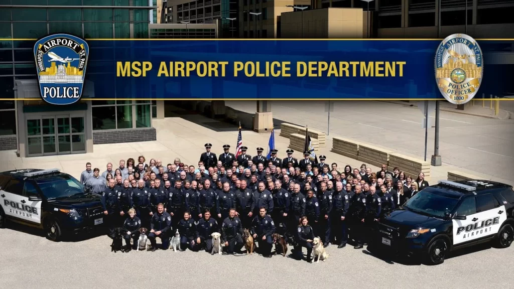 Airport Police At MSP
